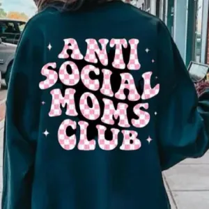 Anti Social Moms Club Adult Sweatshirt