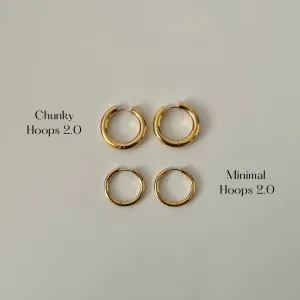Chunky Hoops 2.0 - Gold