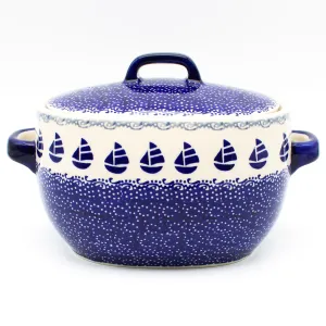 Covered Keeper 3 qt in Sail Regatta