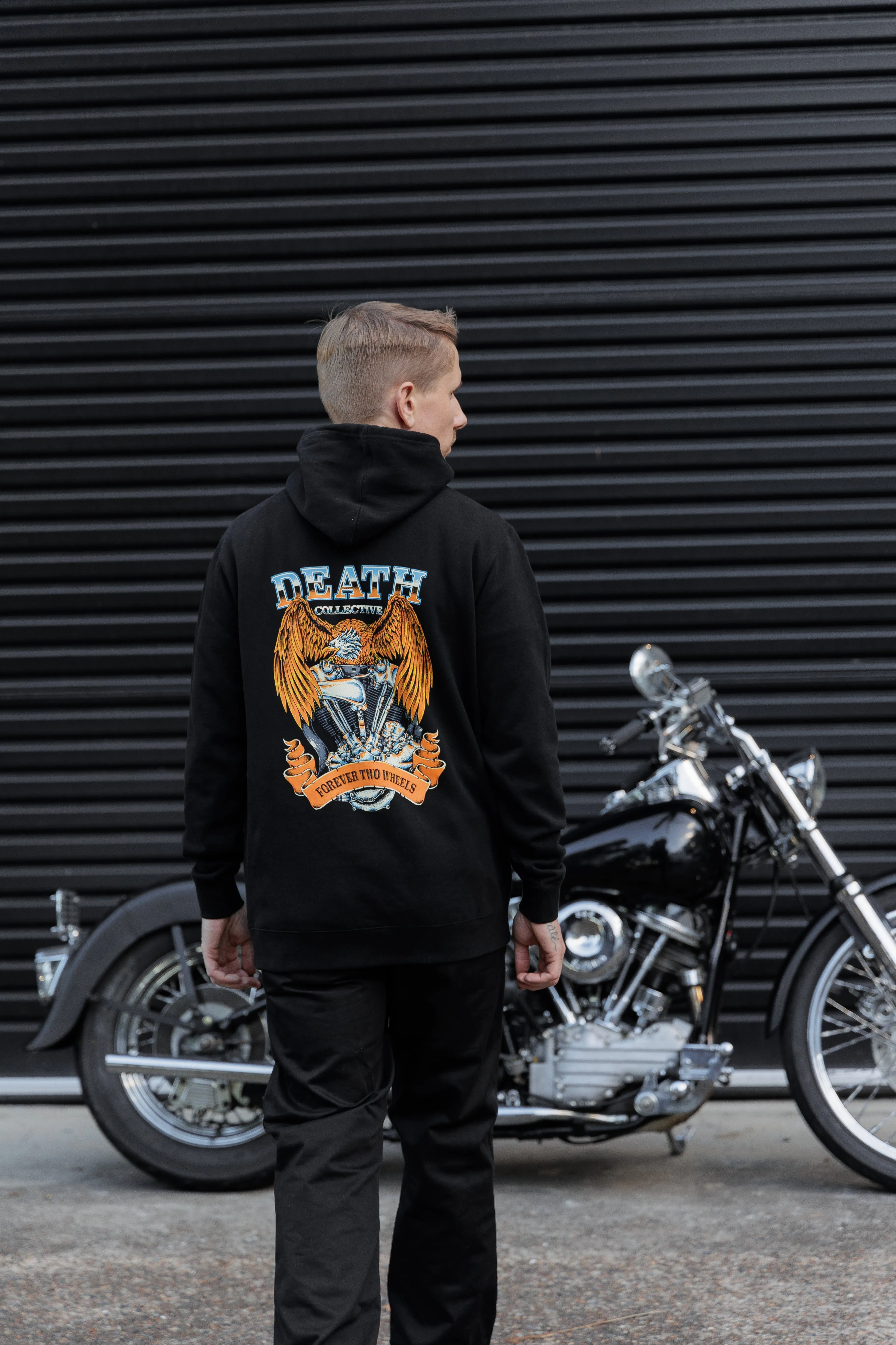 DEATH COLLECTIVE Wings Pull-Over Hoodie