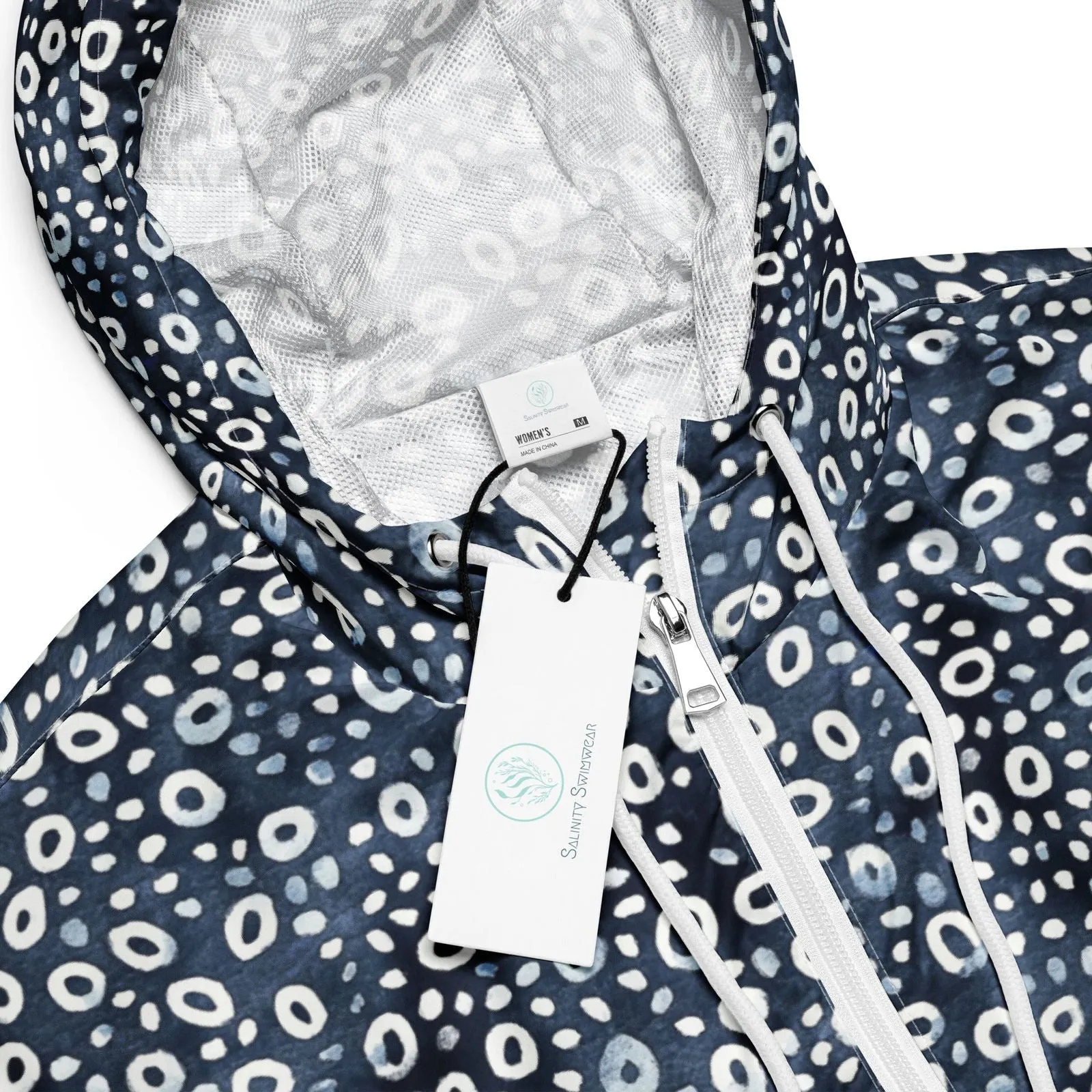 Eagle Ray Spots Women’s Cropped Windbreaker