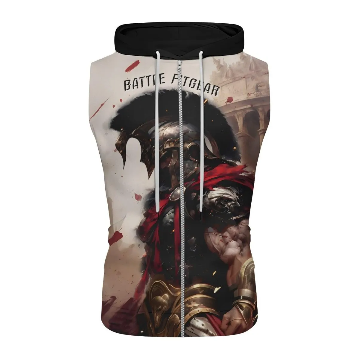 Gladiator Sleeveless Pullover & Zip Hoodie