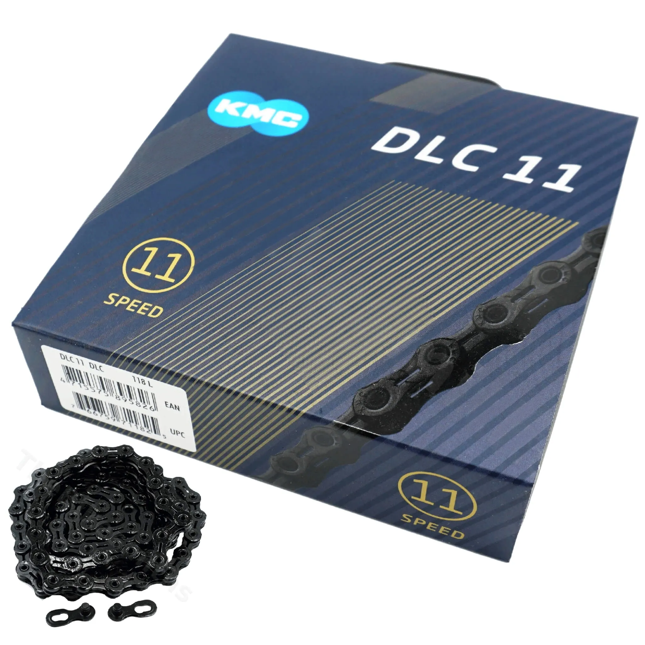 KMC DLC 11 Speed Chain 118 Links