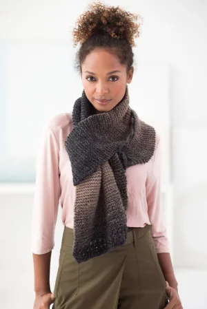 Laced Together Scarf (Knit-Crochet)