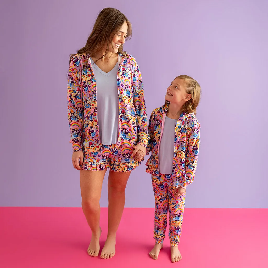 Lisa Frank Panda Painter French Terry Joggers