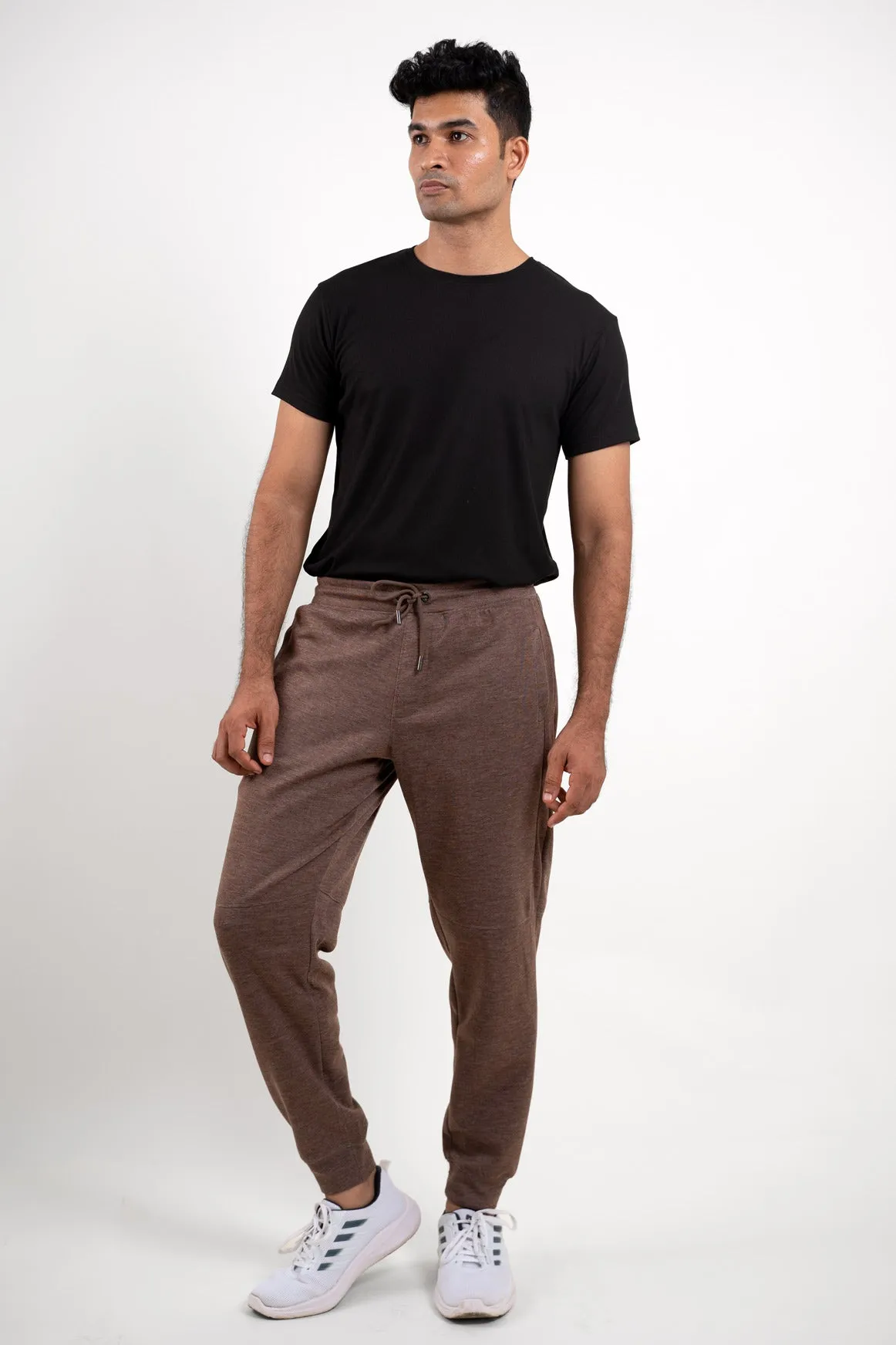 Nexus Brown Joggers For Man