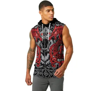 Rage Of Viking Berserker Sleeveless Pullover & Zip Hoodie