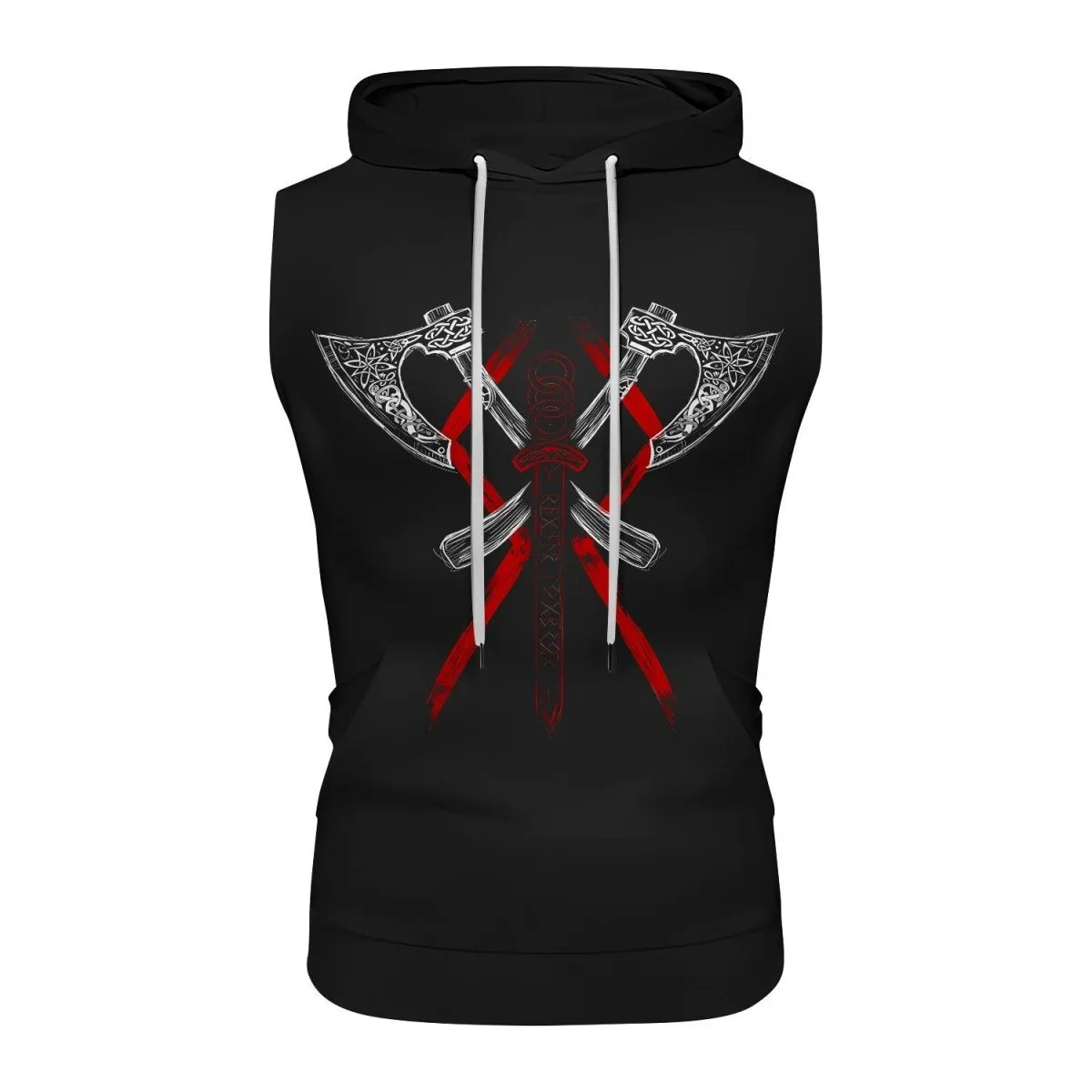 Ragnar Lothbrok Sleeveless Pullover & Zip Hoodie