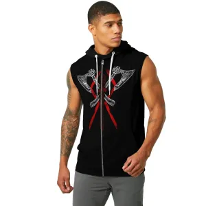 Ragnar Lothbrok Sleeveless Pullover & Zip Hoodie