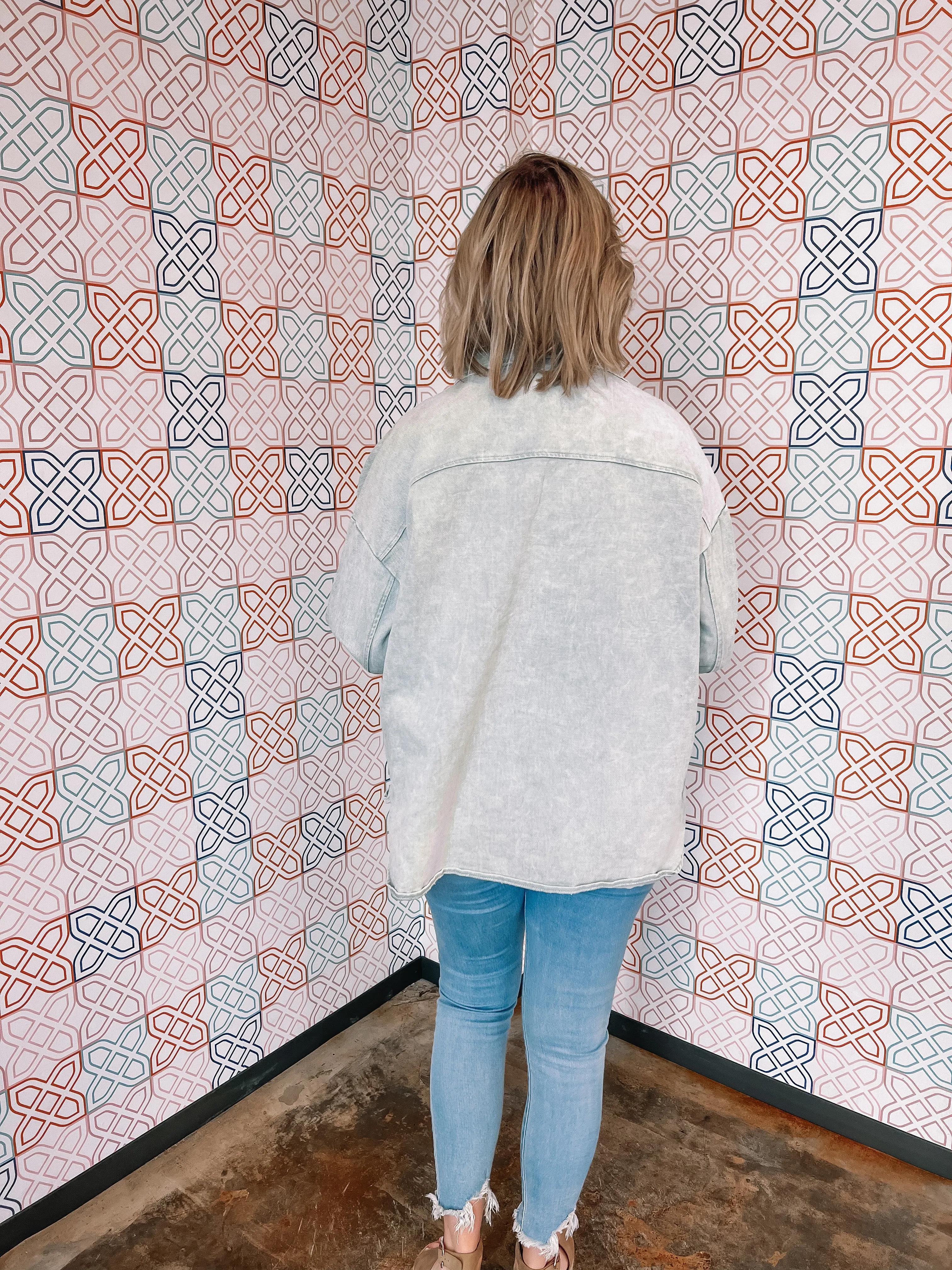 Seafoam Shacket