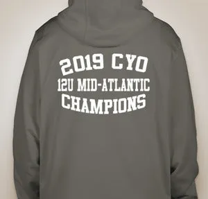 St. E's CYO Grey Championship Hoodie