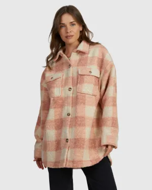 Womens Over And Above Polar Fleece Top