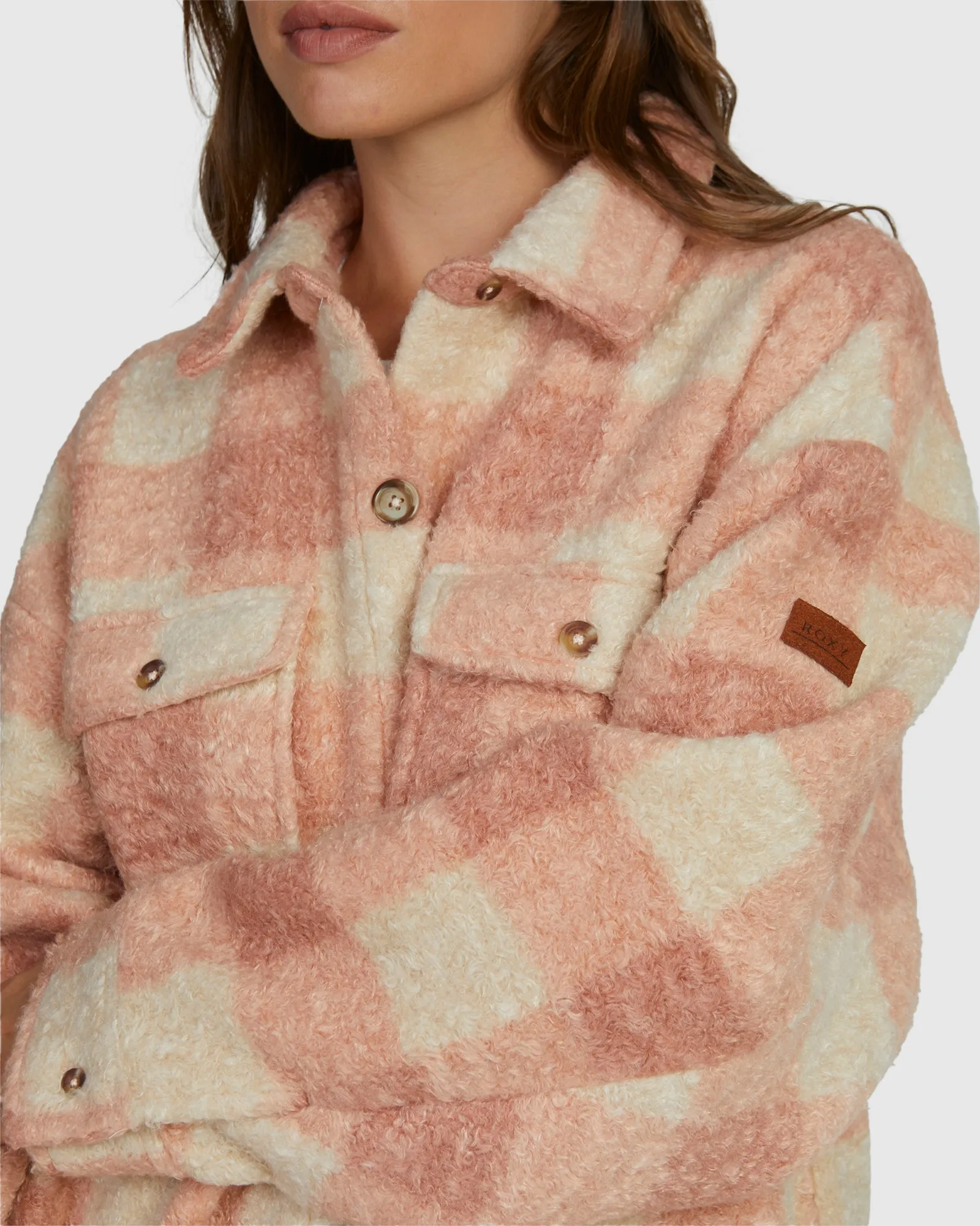 Womens Over And Above Polar Fleece Top